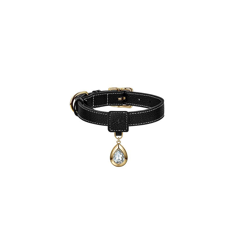 Luxury Pet Gemstone Accessories Dog Collar