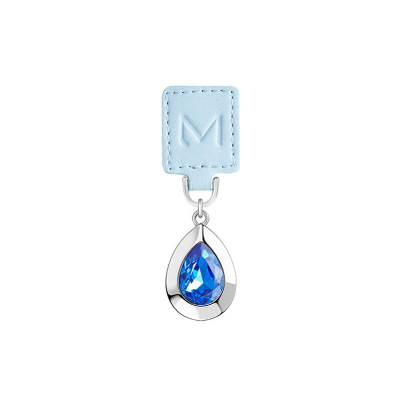 Luxury Pet Gemstone Accessories Dog Collar Blue