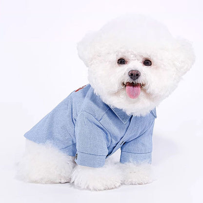 American Denim Dog Shirt Coat