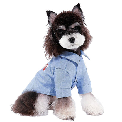 American Denim Dog Shirt Coat