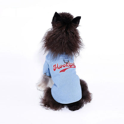 American Denim Dog Shirt Coat