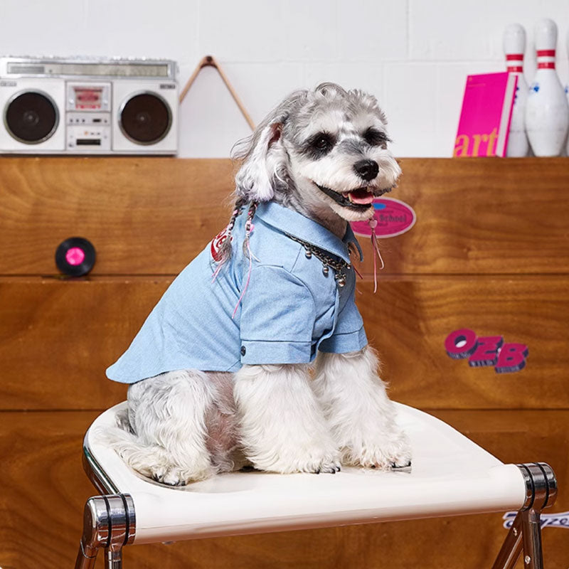 American Denim Dog Shirt Coat