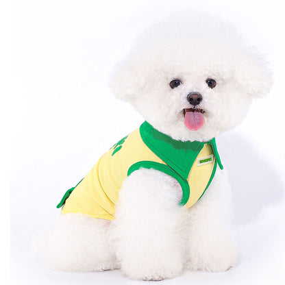 Bow Tie Polo Dog Cool Vest