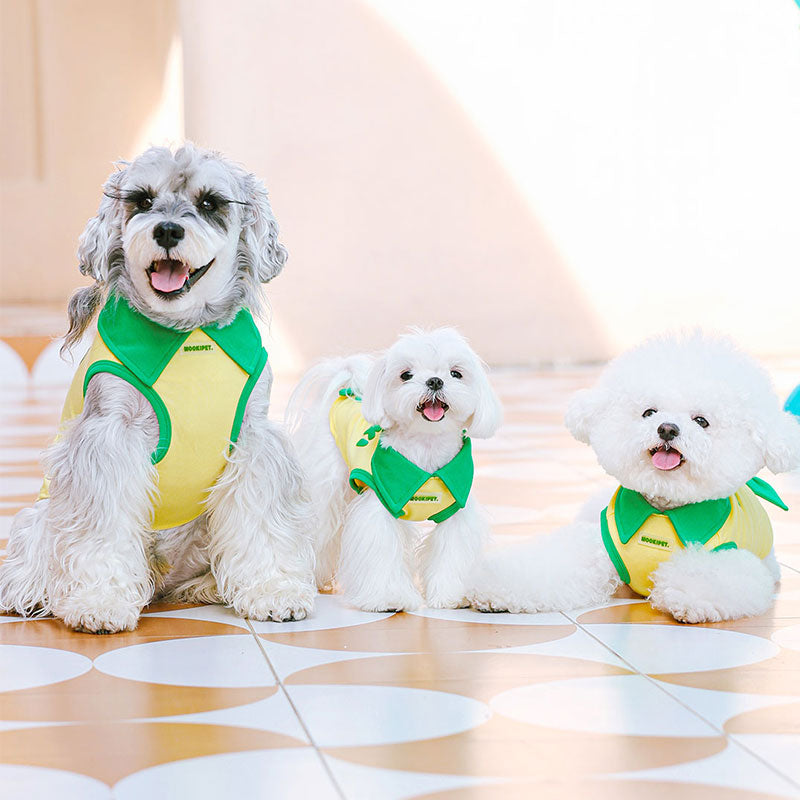 Bow Tie Polo Dog Cool Vest