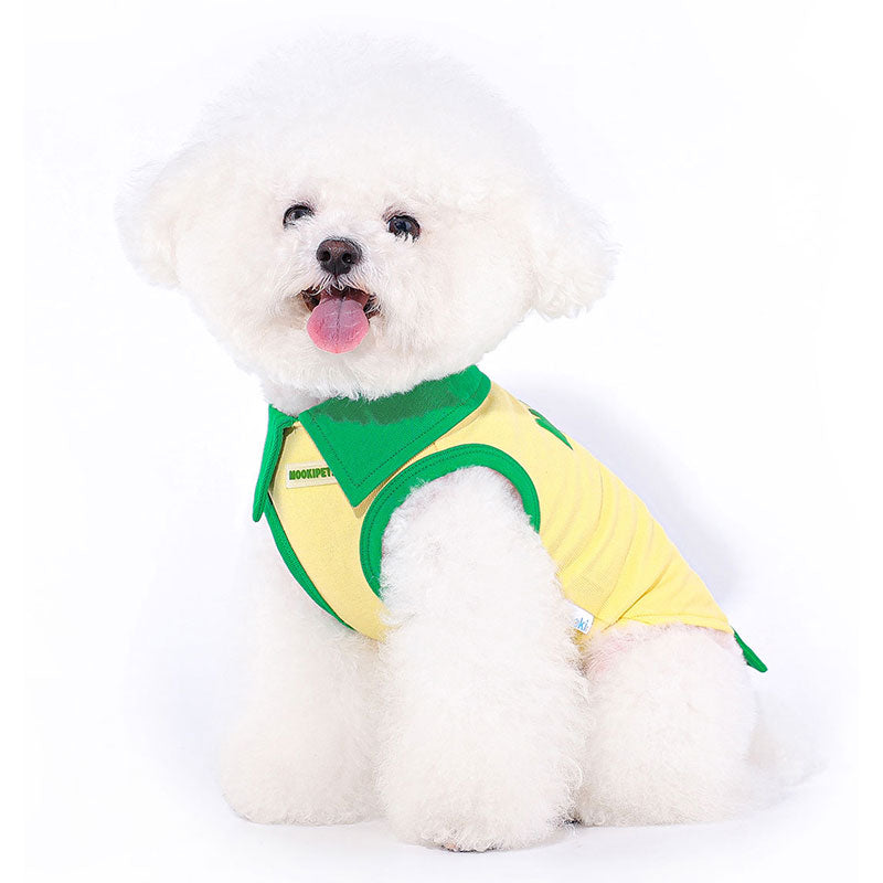 Bow Tie Polo Dog Cool Vest