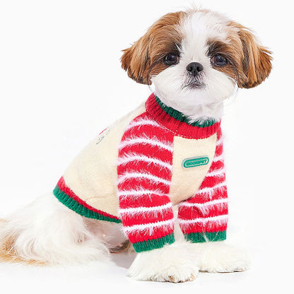 Christmas Gingerbread Man Dog Cozy Sweater