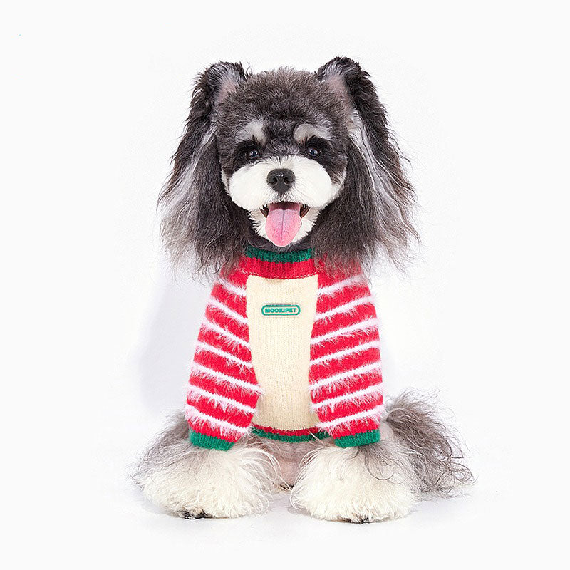 Christmas Gingerbread Man Dog Cozy Sweater