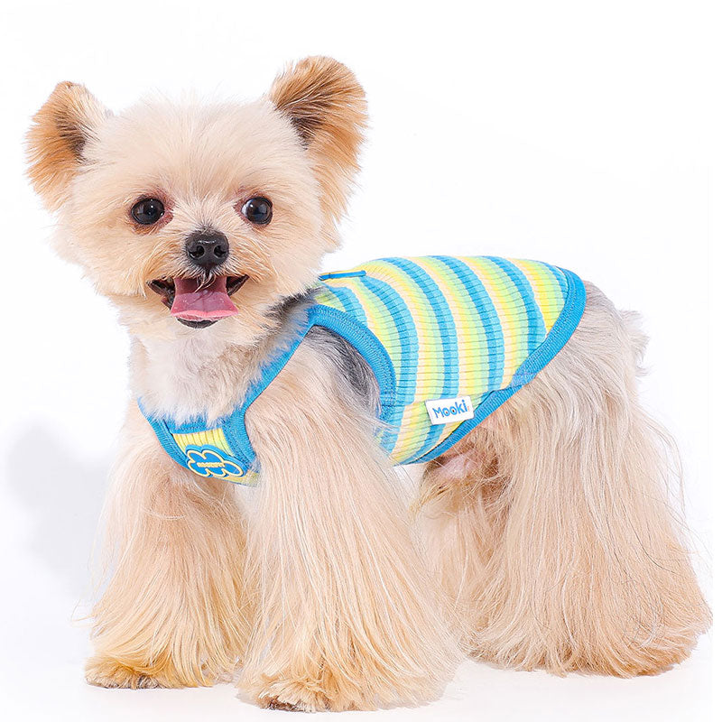 Cloud Stripe Dog Camisole Vest