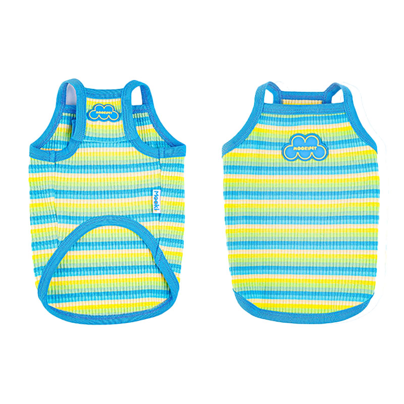 Cloud Stripe Dog Camisole Vest