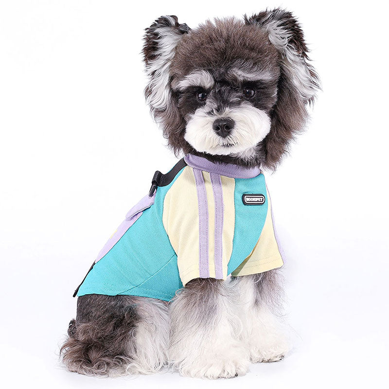 Functional Pocket Trend Dog T-shirt