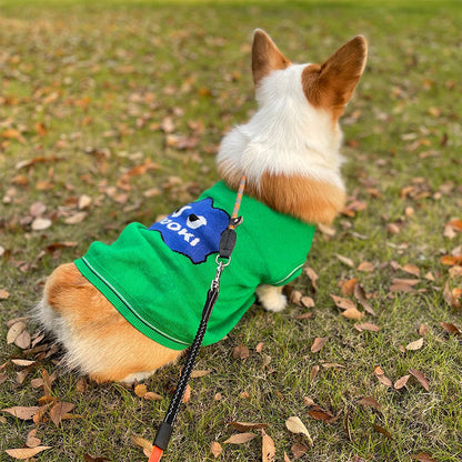 Graffiti Green Dog Sweater