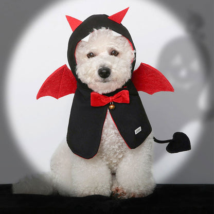 Halloween Devil Dog Cape