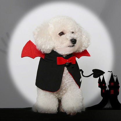 Halloween Devil Dog Cape