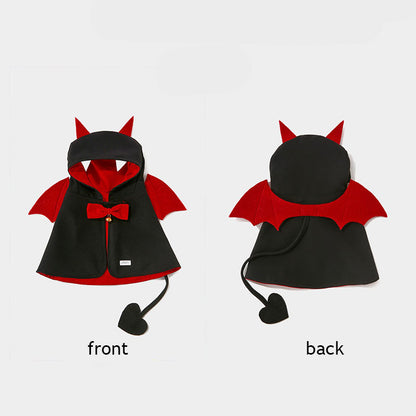 Halloween Devil Dog Cape