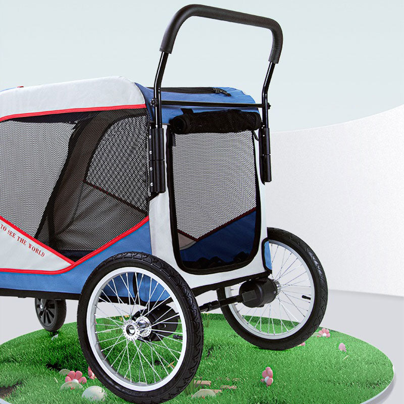 Large Lightweight Foldable Dog Stroller Pram