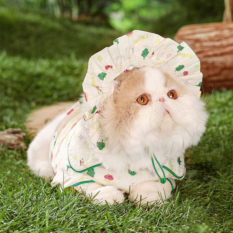 Nature Printed Pajamas Dog Clothes