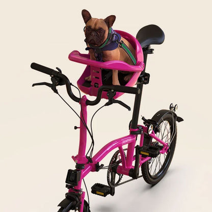 Pitaya Pink Dog Bicycle Seat