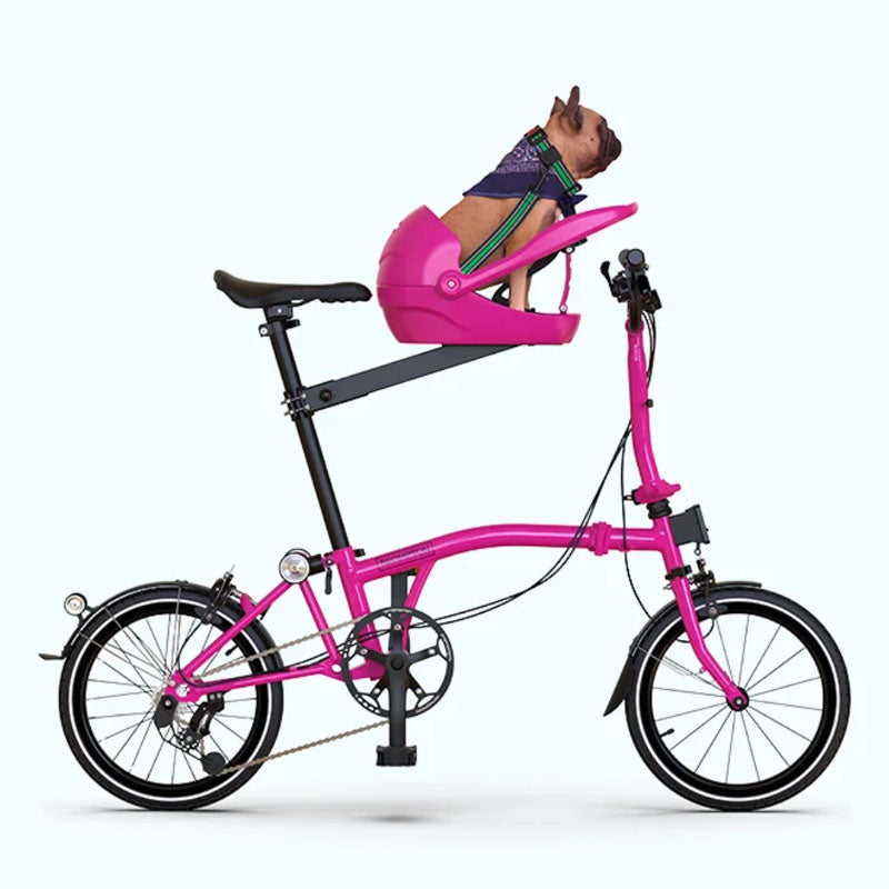 Pitaya Pink Dog Bicycle Seat