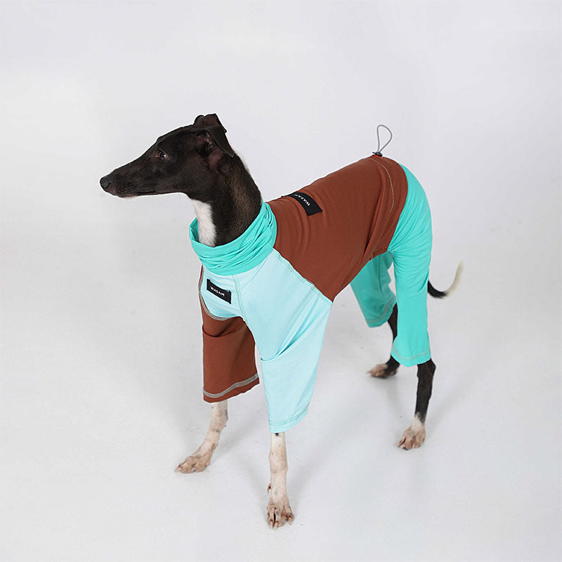 Stylish Color Blocking Breathable Dog Pajamas