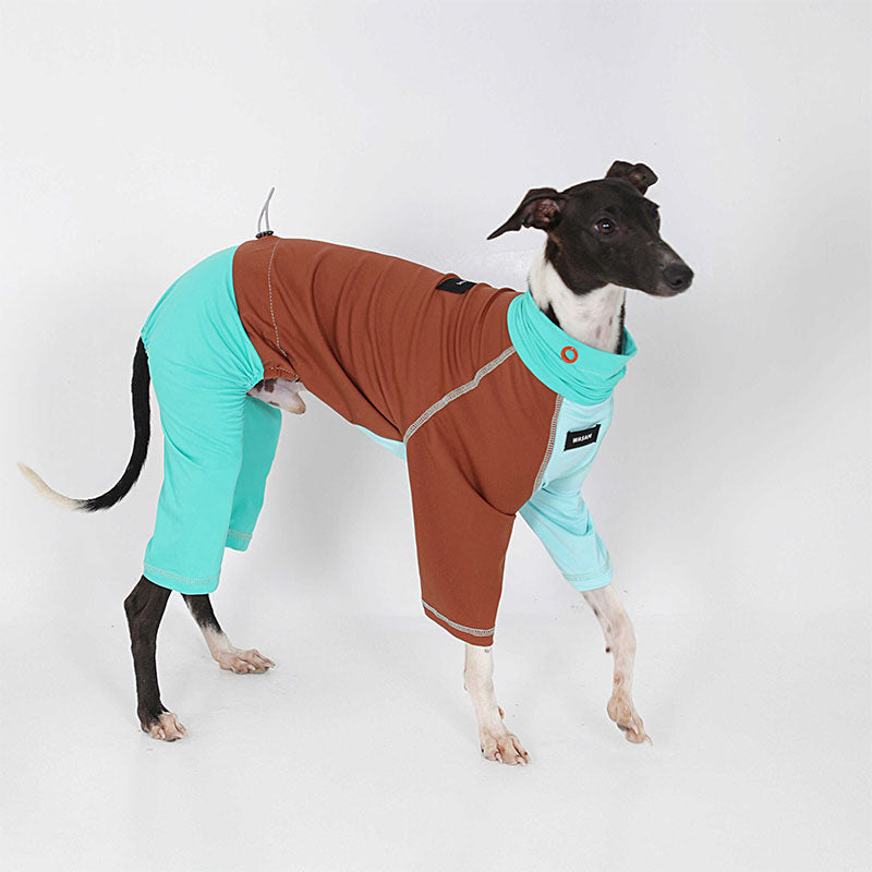 Stylish Color Blocking Breathable Dog Pajamas