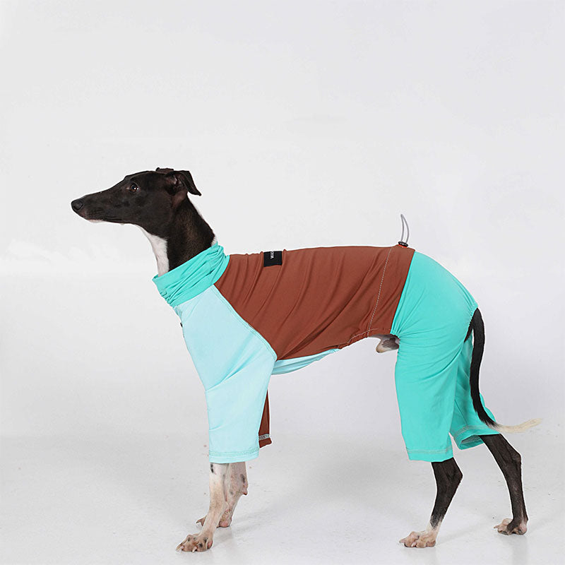 Stylish Color Blocking Breathable Dog Pajamas