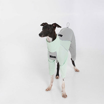 Stylish Color Blocking Breathable Dog Pajamas