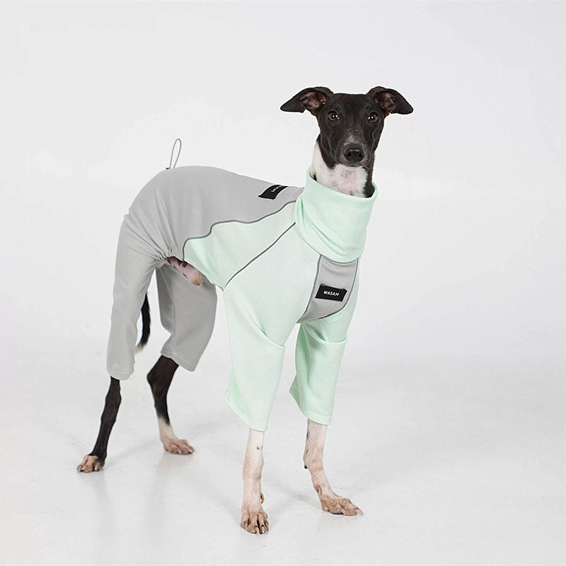 Stylish Color Blocking Breathable Dog Pajamas