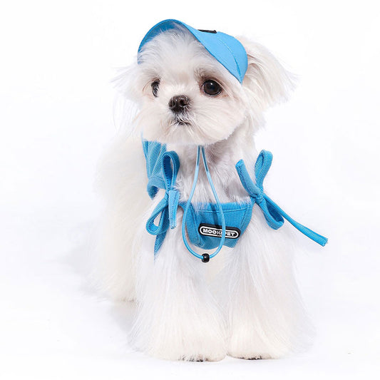 Summerland Cool Blue Dog Camisole Vest