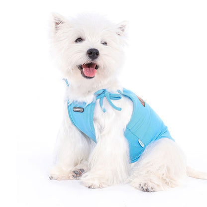 Summerland Cool Blue Dog Camisole Vest