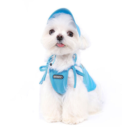 Summerland Cool Blue Dog Camisole Vest