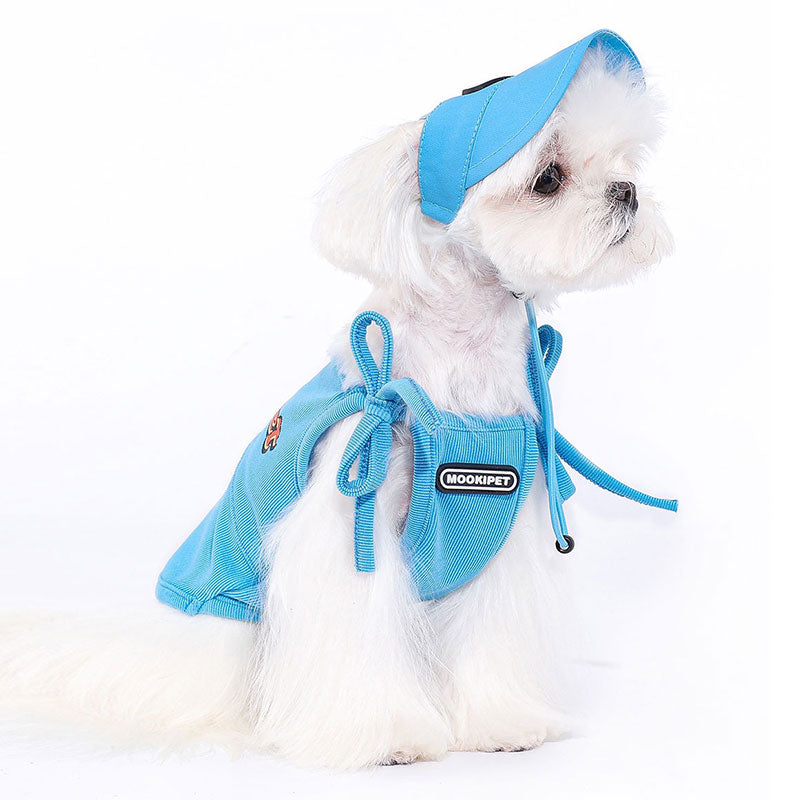 Summerland Cool Blue Dog Camisole Vest