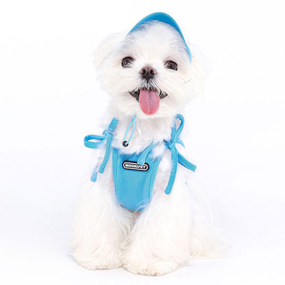 Summerland Cool Blue Dog Camisole Vest