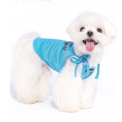 Summerland Cool Blue Dog Camisole Vest