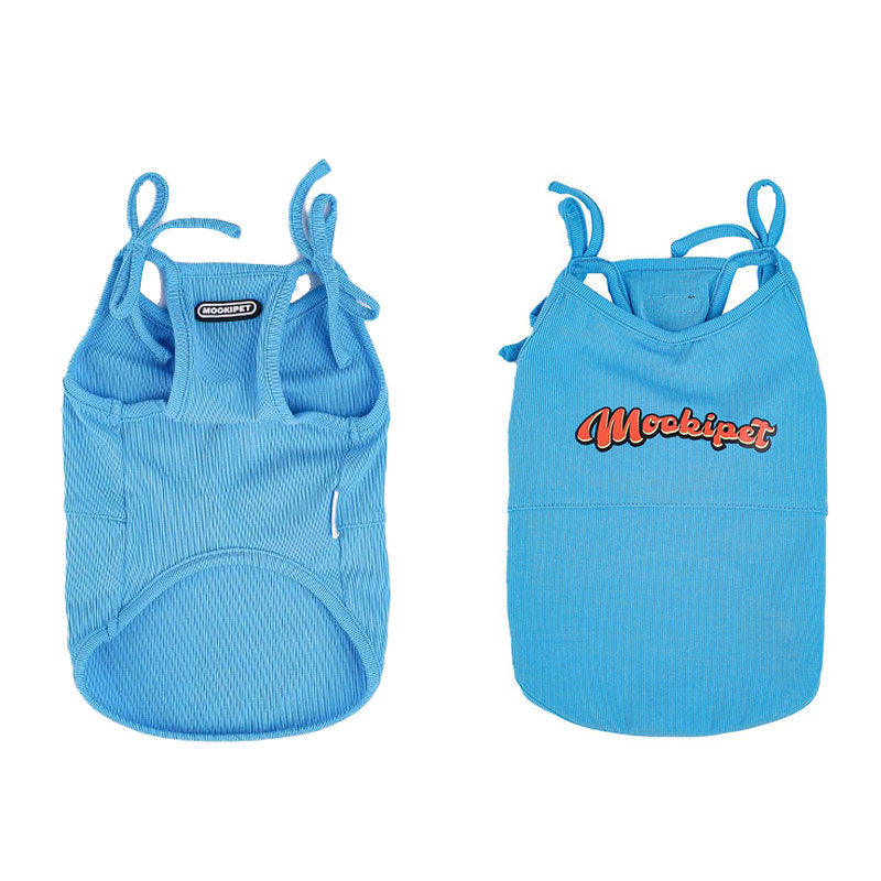 Summerland Cool Blue Dog Camisole Vest