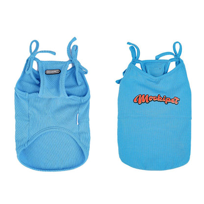 Summerland Cool Blue Dog Camisole Vest