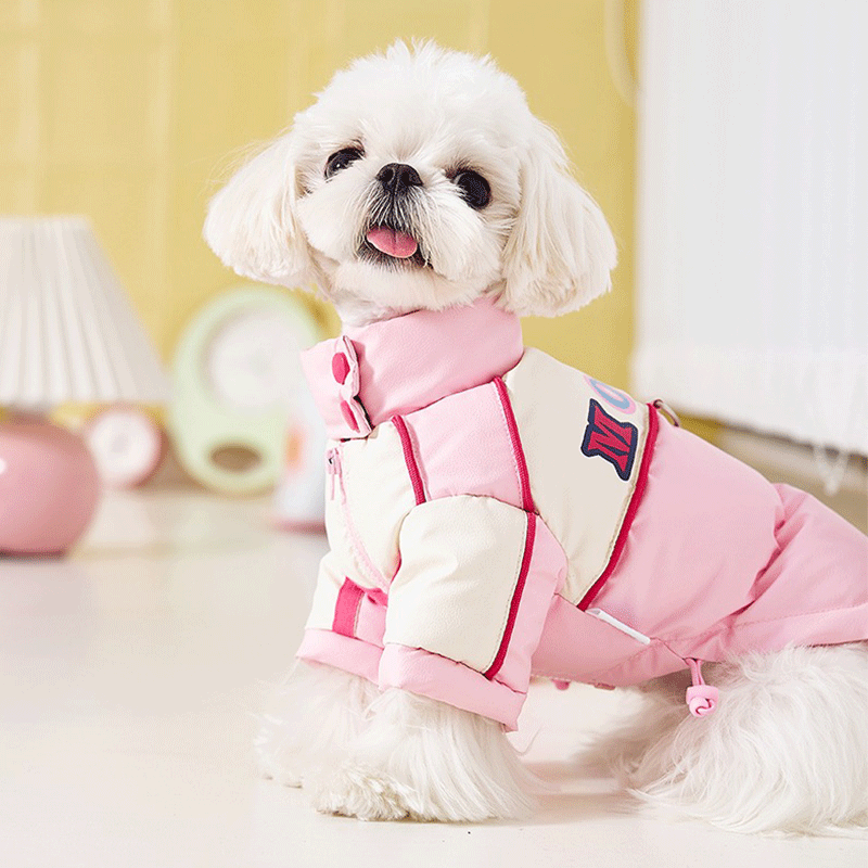 Sweetheart Biker Puppy Down Coat